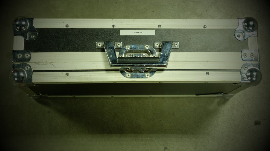 JB Systems LM430 DMX controller in flightcase