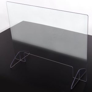 Plexi afscherming voor toonbank 100cm x 100cm