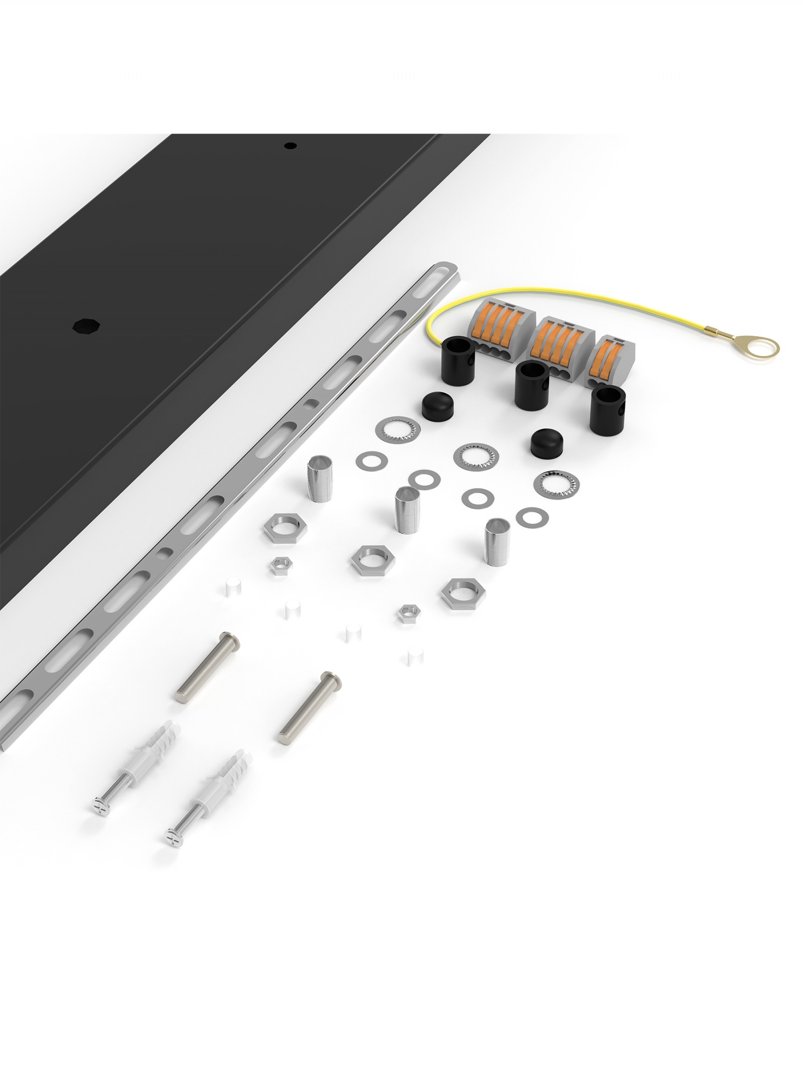Plafondplaat ZWART 70-10