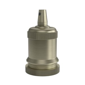 Fitting aluminium model M-003 mat brons E27