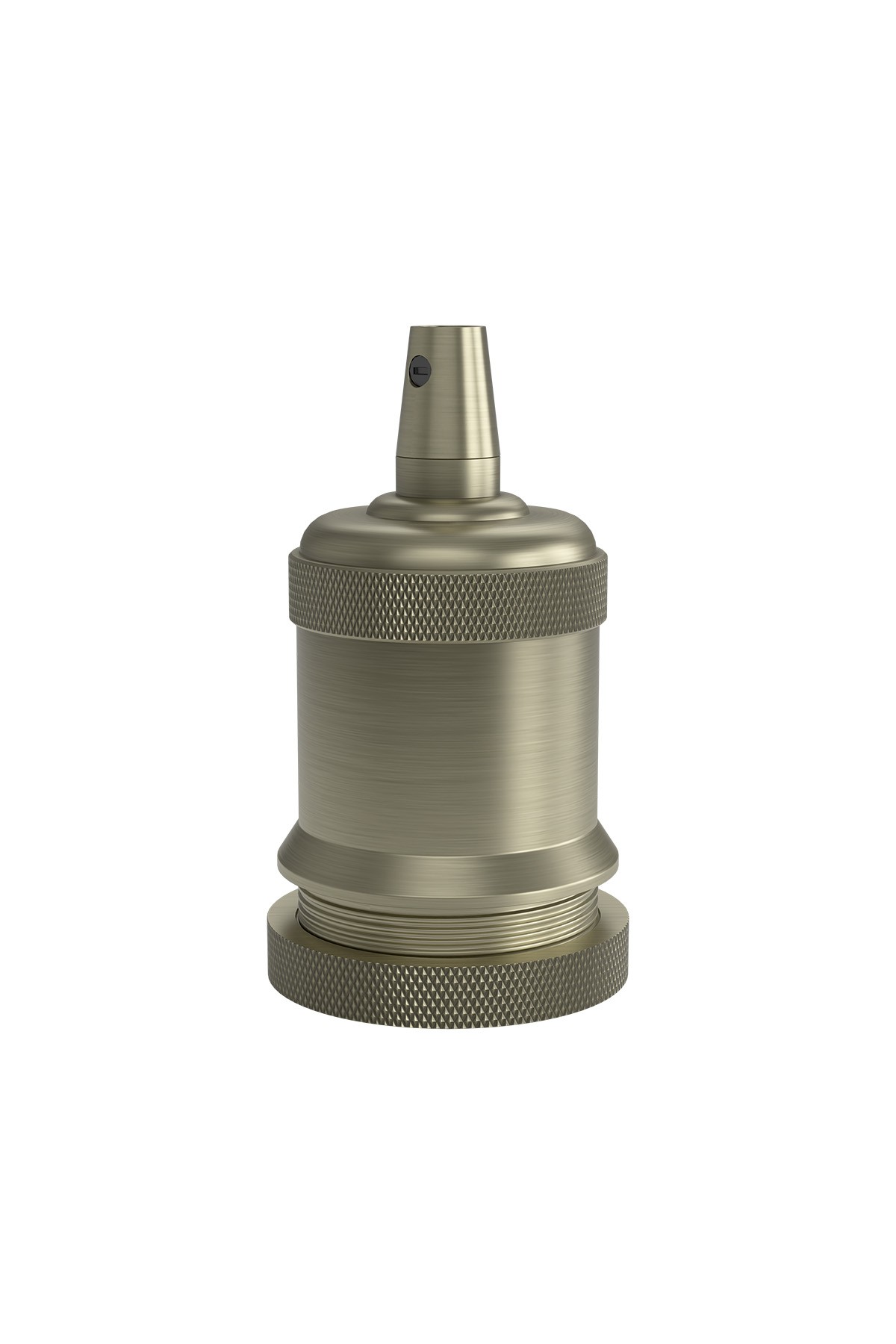 Fitting aluminium model M-003 mat brons E27