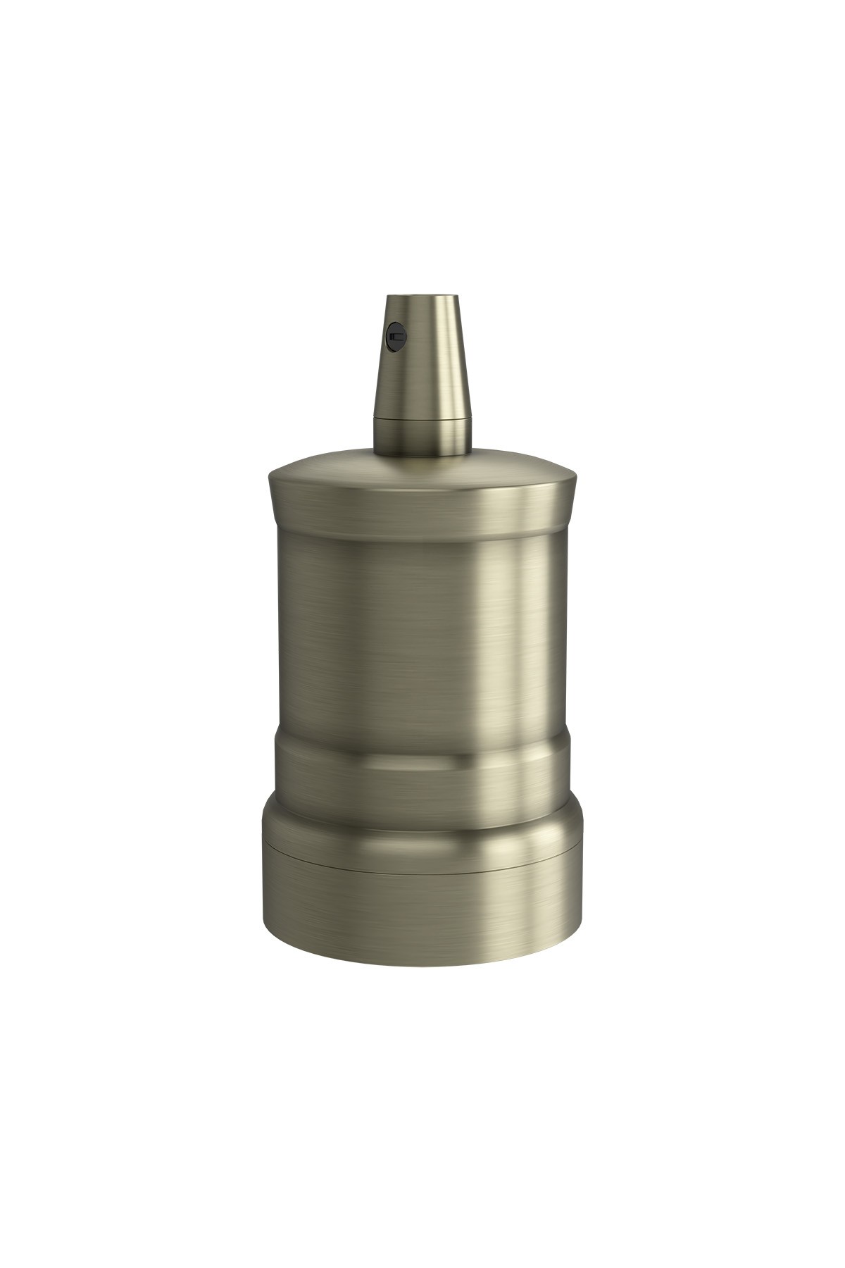 Fitting aluminium model M-035 mat brons E27