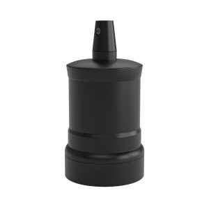 Fitting aluminium model M-035 mat zwart E27