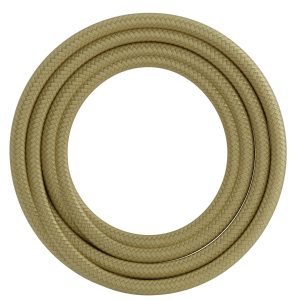Textiel omwikkelde kabel 1,5 meter goud