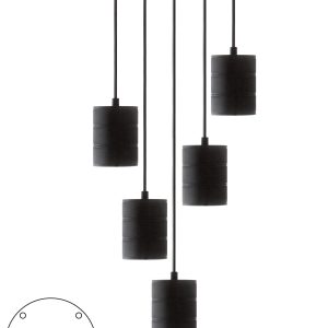 Giant Multi pendel 5 x E40