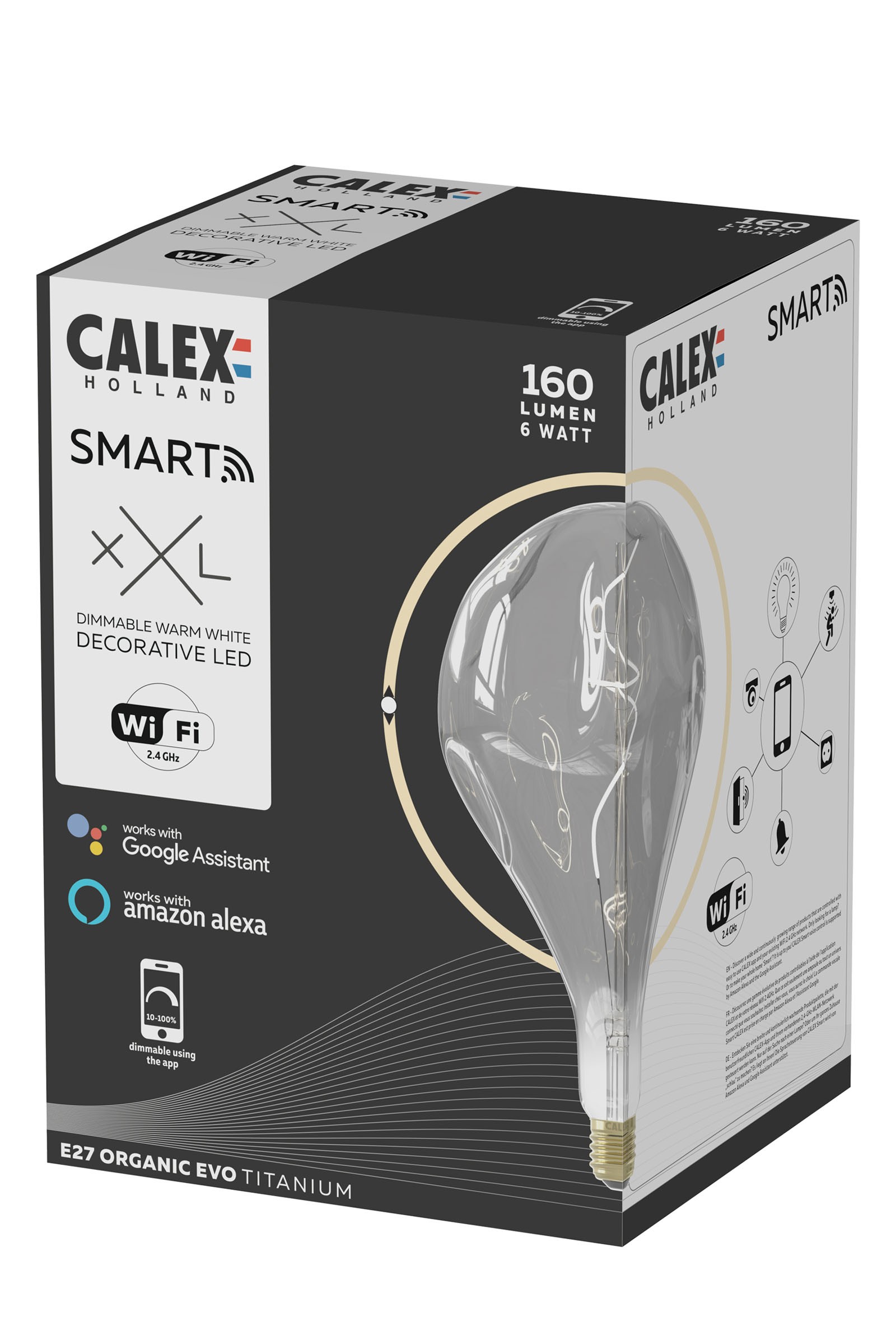 Smart XXL Organic Evo Titanium