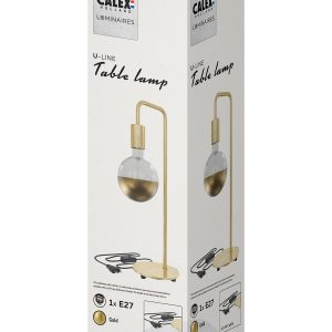 Lamphouder U-line tafelmodel GOUD